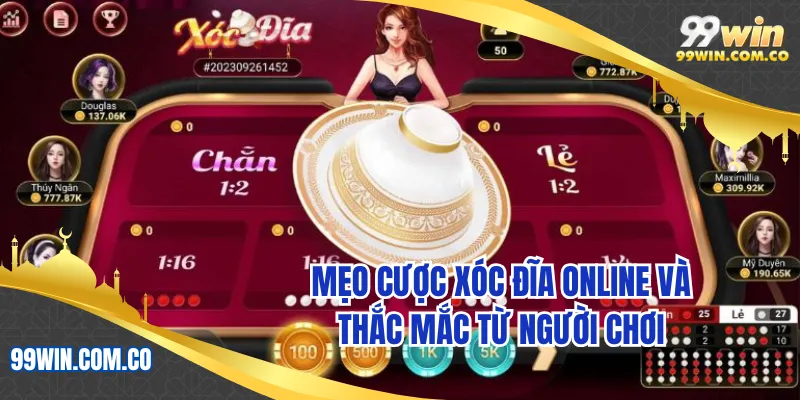 Mẹo cược xóc đĩa online và thắc mắc từ người chơi